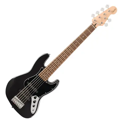 Fender Squier Affinity Series Jazz Bass VI LRL Black Metallic 6-string Bassguitar