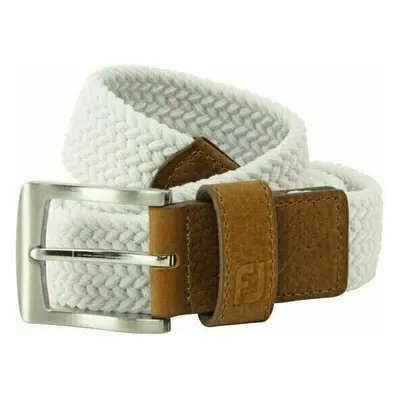 Footjoy Braided White Regular Belt