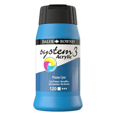 Daler Rowney System3 Acrylic Paint Process Cyan ml pc