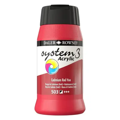 Daler Rowney System3 Acrylic Paint Cadmium Red Hue ml pc