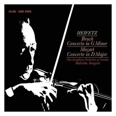 Heifetz-Sargent - Bruch: Concerto in G Minor/Mozart: Concerto in D Major (LP) (200g)