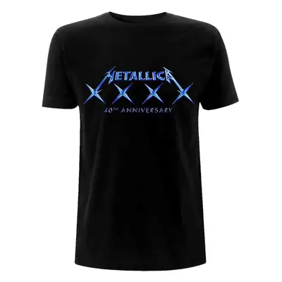 Metallica T-Shirt XXXX Unisex Black