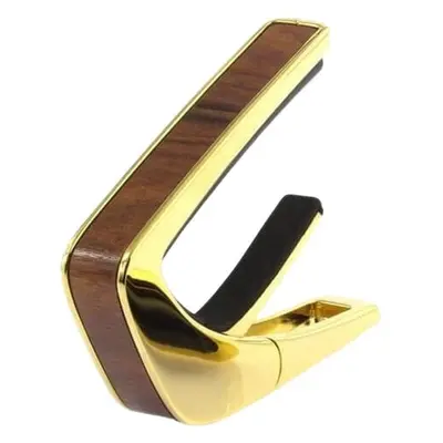 Thalia Wood Collection Rosewood-Gold Acoustic Guitar Capo