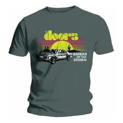 The Doors T-Shirt Riders Unisex Grey