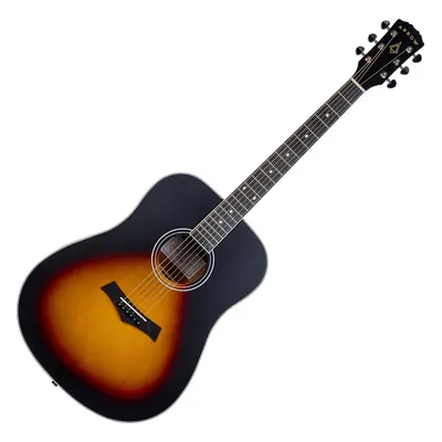 Arrow Gold D Sunburst Dreadnought Guitar