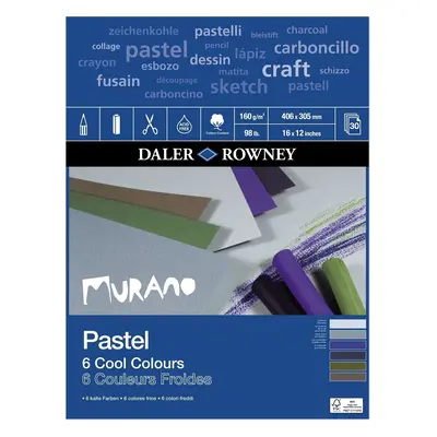 Daler Rowney Murano Pastel Paper Sketchbook g Cool Colours