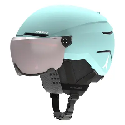 Atomic Savor Visor JR Turquoise Ski Helmet