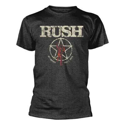 Rush T-Shirt American Tour Grey