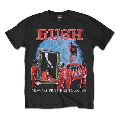 Rush T-Shirt Tour Unisex Black