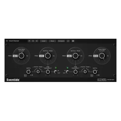 Eventide EQ65 Filter Set (Digital product)