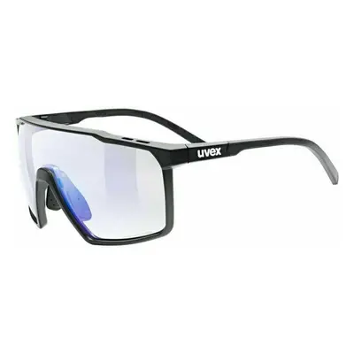 UVEX MTN Perform Small V Black Mat/Variomatic Litemirror Blue Cycling Glasses