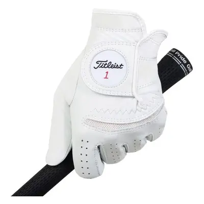 Titleist Permasoft White Worn on Left Hand Mens gloves