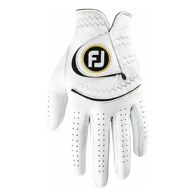 Footjoy StaSof Golf Cadet White Worn on Left Hand Mens gloves