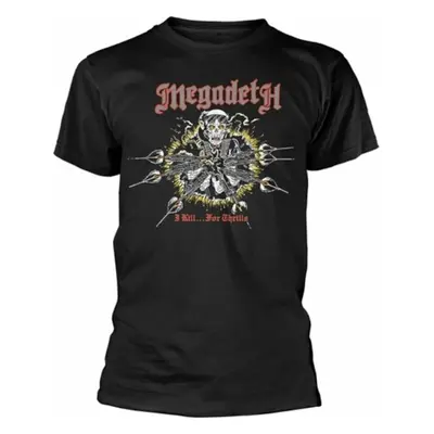 Megadeth T-Shirt Kill For Thrills Black