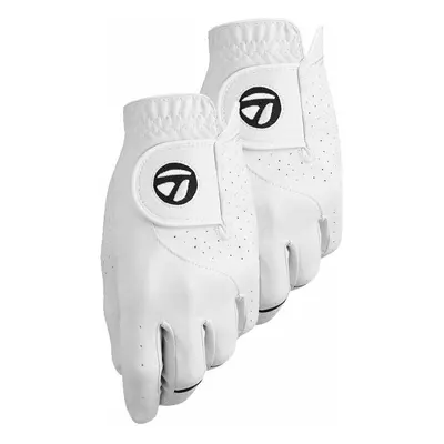 TaylorMade Stratus Tech 2-Pack White Worn on Left Hand Mens gloves