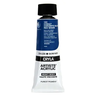 Daler Rowney Cryla Artists’ Acrylic Paint Cobalt Chromite Blue Red Shade ml pc