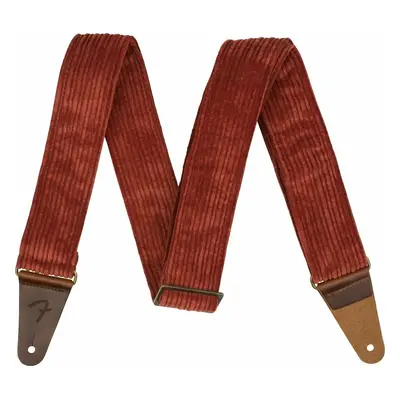 Fender Corduroy Strap Textile guitar strap Antique Cherry