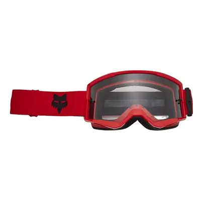 FOX Main Fluorescent Red Motorcycle Glasses