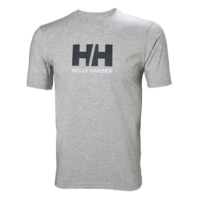 Helly Hansen Men's HH Logo Short Sleeve T-Shirt Grey Melange