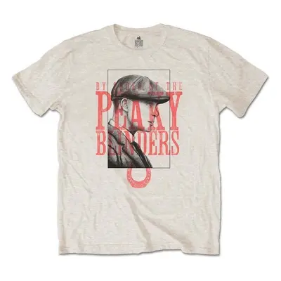 Peaky Blinders T-Shirt Red Logo Tommy Unisex Sand