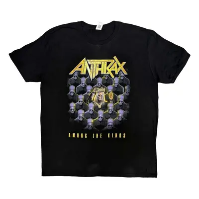 Anthrax T-Shirt Among The Kings Unisex Black