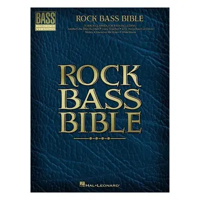 Hal Leonard Rock Bass Bible Sheet Music