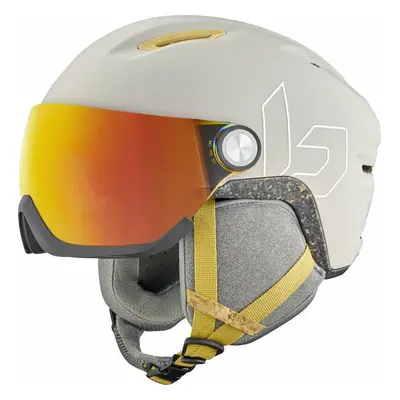 Bollé Eco V-Atmos Oatmeal Matte Ski Helmet