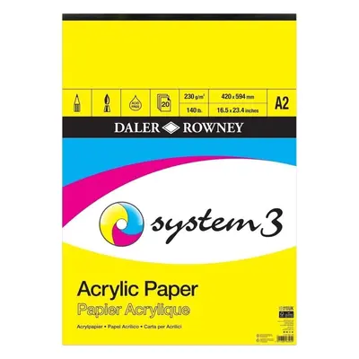 Daler Rowney System3 Acrylic Sketchbook System3 g