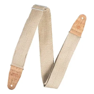 Levys MH8P-NAT Textile guitar strap Natural