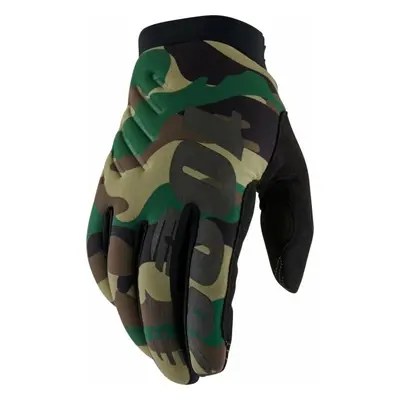 100% Brisker Gloves Camo/Black Bike-gloves