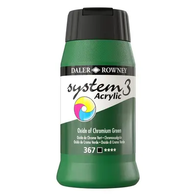 Daler Rowney System3 Acrylic Paint Oxide of Chromium Green ml pc