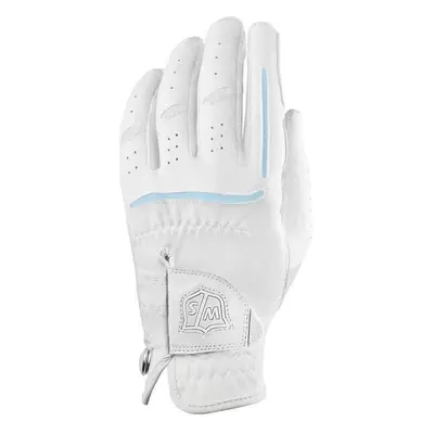 Wilson Staff Grip Plus Golf White Worn on Left Hand Womens gloves