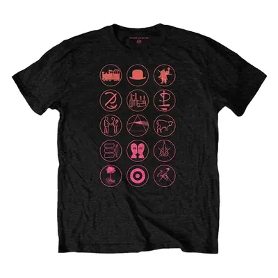 Pink Floyd T-Shirt Symbols Unisex Black