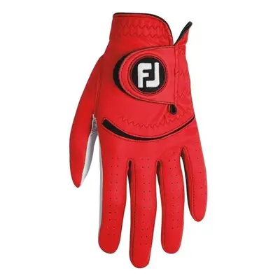 Footjoy Spectrum Red Worn on Left Hand Mens gloves