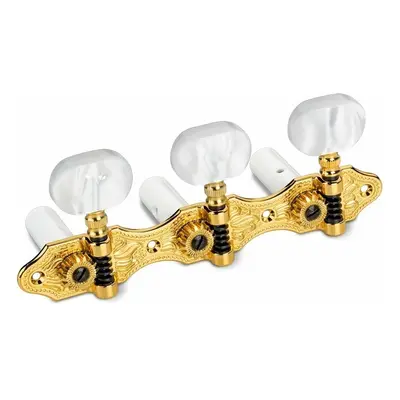 Schaller HGO Baseplate L Gold Guitar Tuning Machines