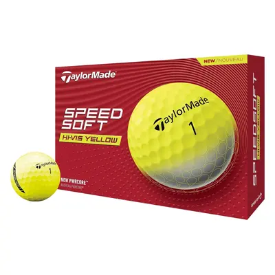 TaylorMade Speed Soft Yellow Golf Balls