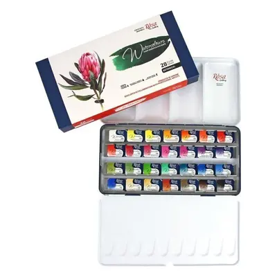 Rosa Set of Watercolour Paints Botanical x 2,5 ml