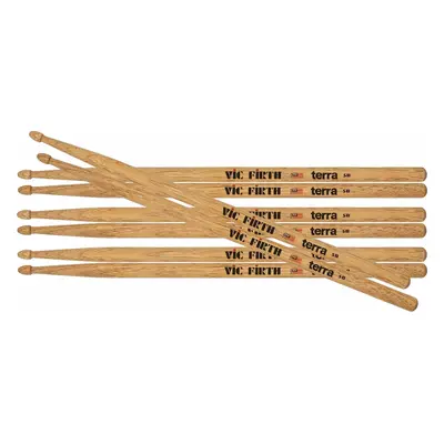 Vic Firth P5BT4PK American Classic Terra Series 4pr Value Pack Drumsticks