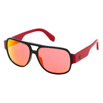 Adidas OR0006 01U Shine Black Red/Mirror Red Lifestyle Glasses