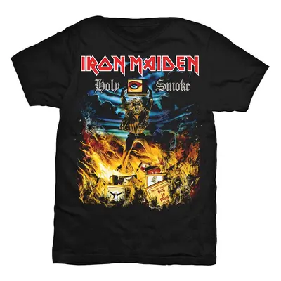 Iron Maiden T-Shirt Holy Smoke Unisex Black