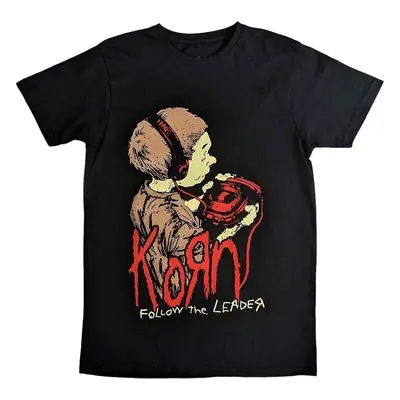 Korn T-Shirt Follow The Leader Unisex Black