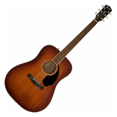 Fender PD-220E Dreadnought OV All MAH Aged Cognac Burst electro-acoustic guitar