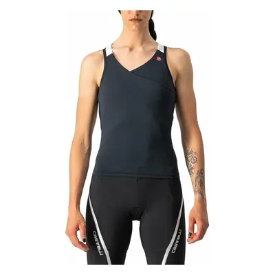 Castelli Solaris W Tank Top Light Black/White