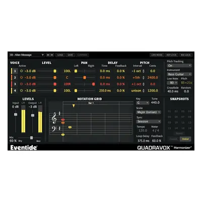 Eventide Quadravox (Digital product)