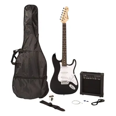 Encore E60 Blaster Pack Gloss Black Electric guitar