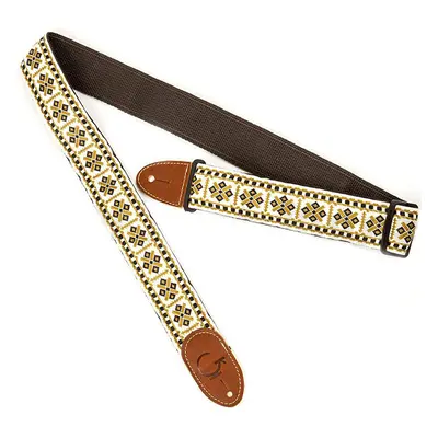 Gretsch 922-0060-101 Textile guitar strap Diamond Brown End