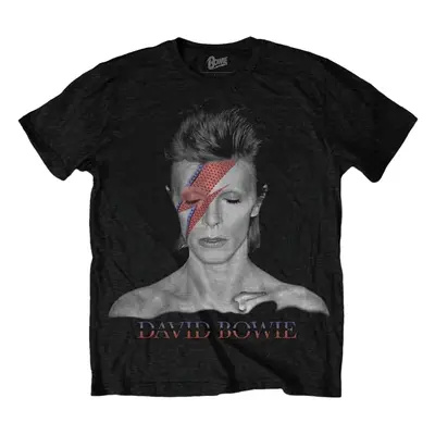 David Bowie T-Shirt Aladdin Sane Unisex Black