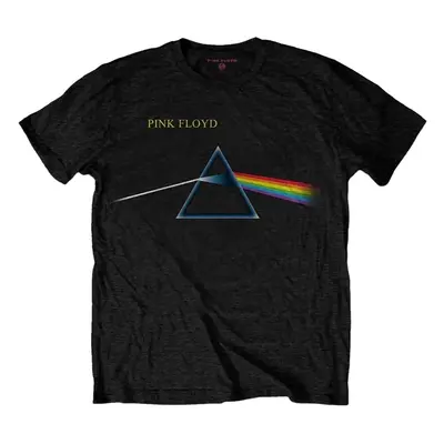 Pink Floyd T-Shirt Dark Side of the Moon Flipped Unisex Black