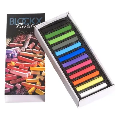 Blockx Case Assorted Pastels Set of Soft Pastels Dark pcs