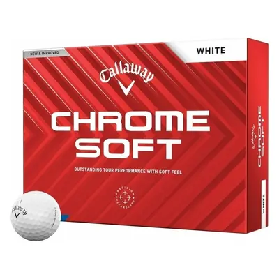 Callaway Chrome Soft White Basic Golf Balls